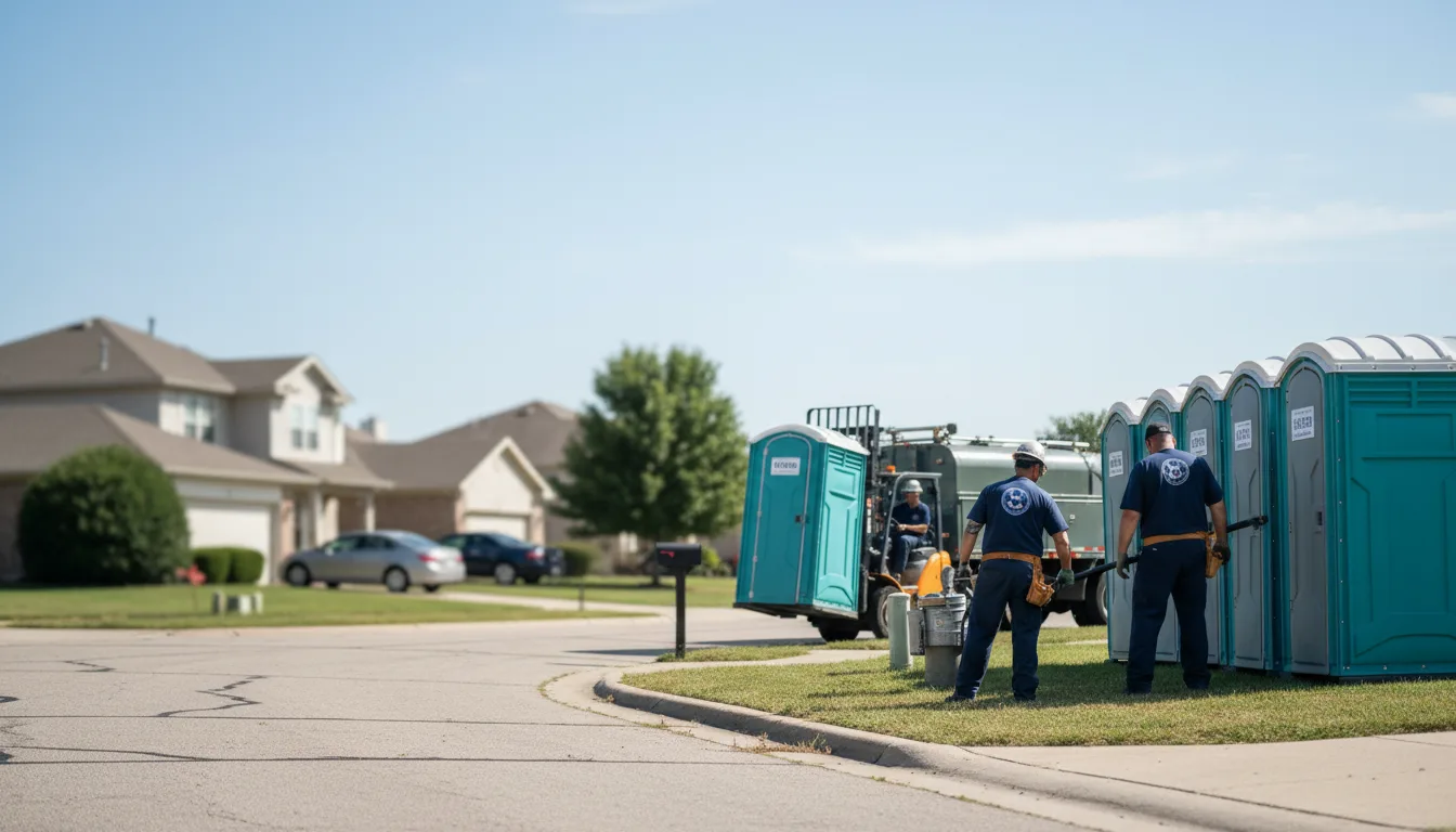 Porta Potty Rental in Harrisonburg, LA near me
